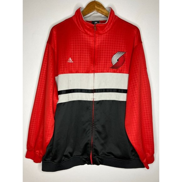 Adidas Men's XL Portlandia Trailblazers Warm Up Jacket READ - Picture 1 of 10